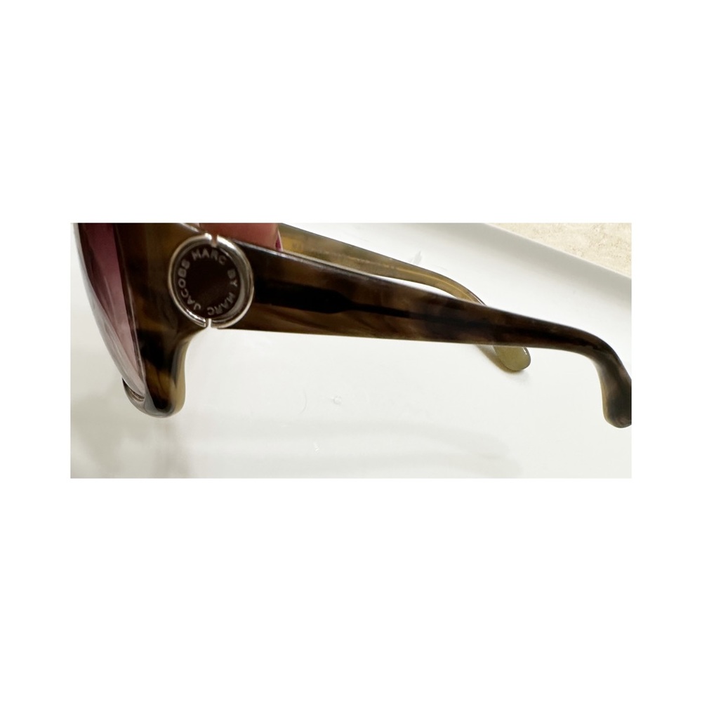 Marc Jacobs Womens Authentic Round Sunglasses Brown Tortoise Frame - Picture 5 of 10
